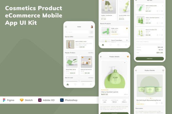 Download Cosmetics Product ECommerce Mobile App U - Ecommerce Collection