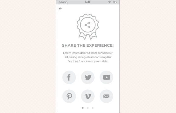 Download Ecommerce Share 01 Mobile Wireframe - Ecommerce Collection
