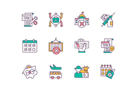 Download Economic Recovery After Quarantine Icons - Premium Resources
