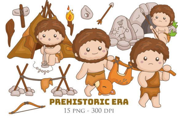 Download Ancient Human Prehistoric Era Clipart - Man Collection