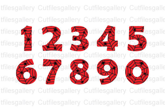 Download Spiderman Web Number 0-9 SVG, Spider Web - Man Collection