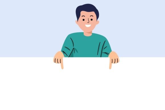 Download Man Showing Copy Space Advertisement - Man Collection