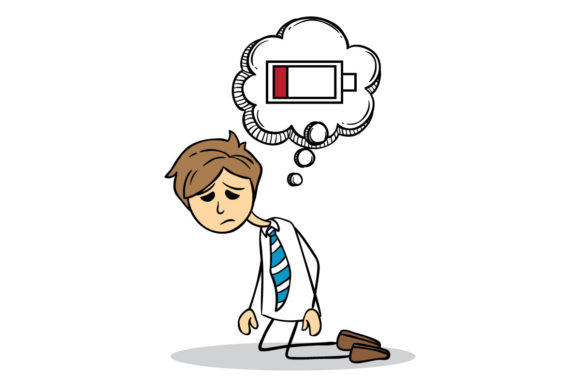 Download Tired Businessman with Bubble Speech - Man Collection